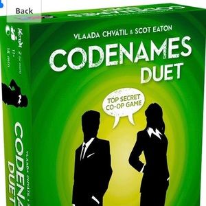 Codenames Duet Two Player Word Deduction Game